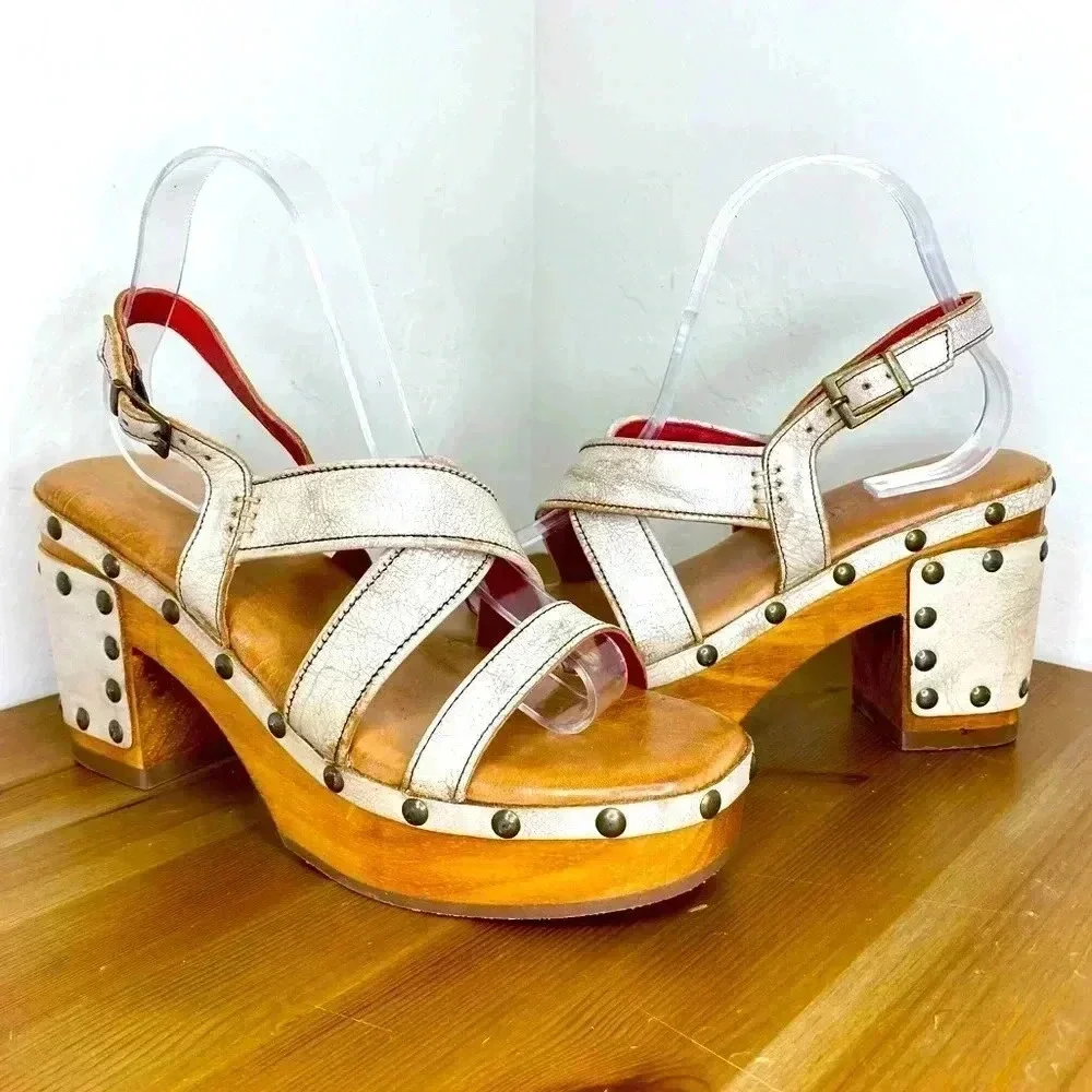 NEW BED STU Mediation Nectar Lux Butterfly Platform Sandals Size 10
